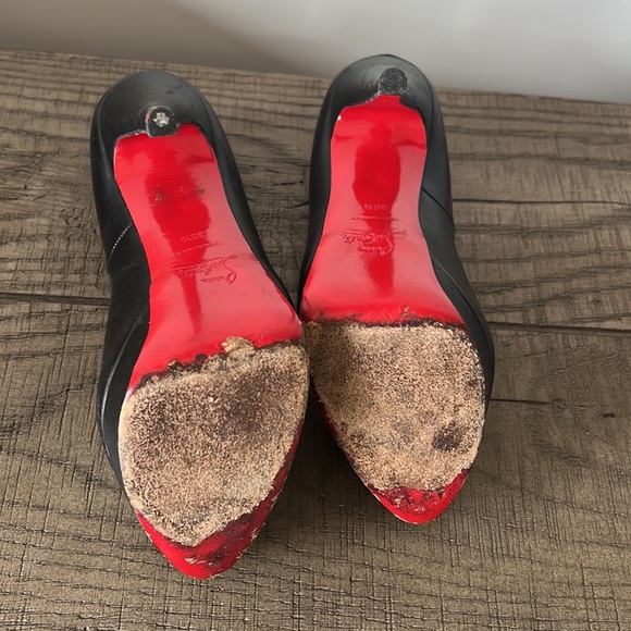 Christian louboutin peep toe heels - Picture 7 of 8